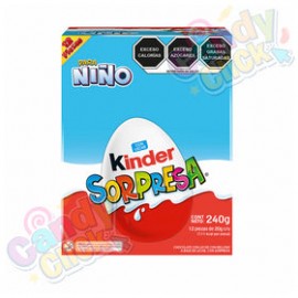 Huevo Kinder T12 Niño